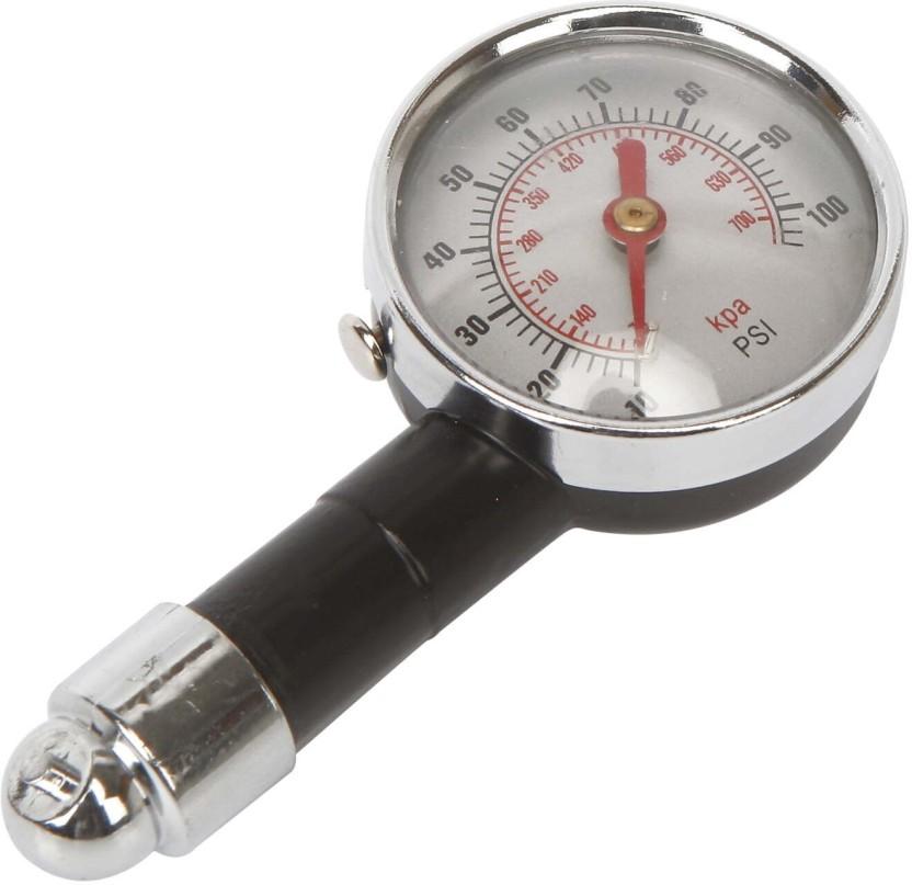 Mastercraft Dila Tyre Gauge Steel Analog Tire Pressure Gauge (100 PSI)