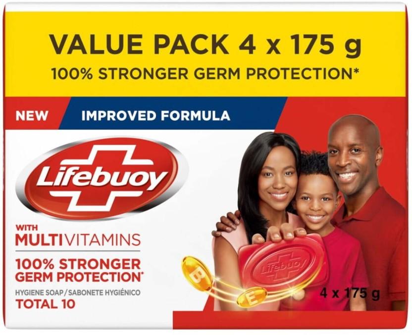 Lifebuoy 100% Stronger Germ Protection Regular (175 g)
