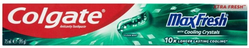 Colgate MaxFresh Clean Mint with Cooling Crystals Toothpaste (75 ml, Pack of 1)