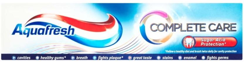 Aquafresh Complete Care Sugar Acid Protection Toothpaste (75 ml, Pack of 1)