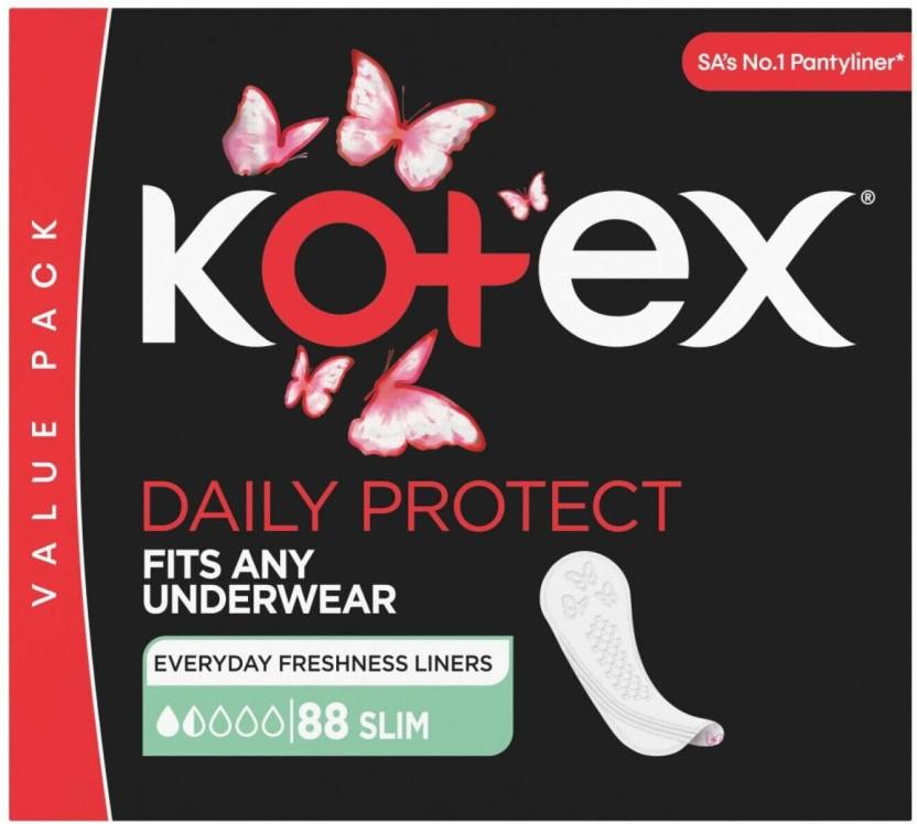Kotex Unscented Pantyliner (Pack of 88)