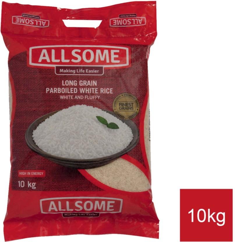 Allsome Long Grain Rice (Long Grain, Parboiled) (10 kg)
