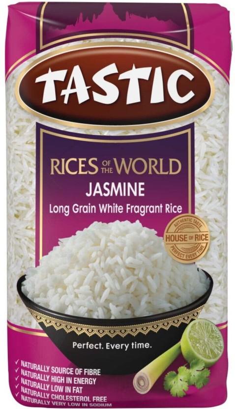 Tastic Jasmine Long Grain Rice (Long Grain, Raw) (2 kg)