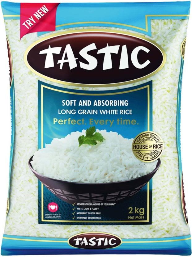 Tastic Soft And Absorbing Long Grain Rice (Long Grain, Raw) (2 kg)