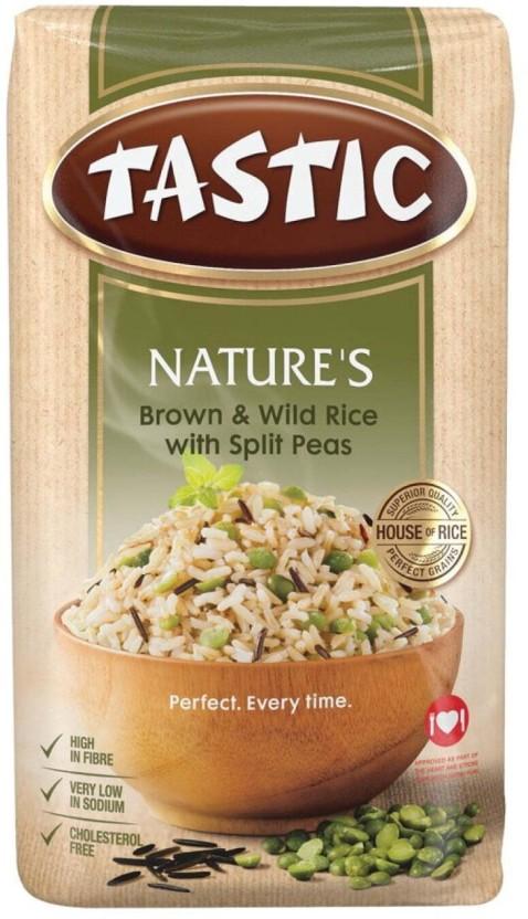 Tastic Natures Brown Raw Rice (Long Grain, Raw) (1 kg)
