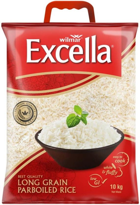 Excella Rice Orange Bag Boiled Rice (Long Grain, Parboiled) (10 kg)