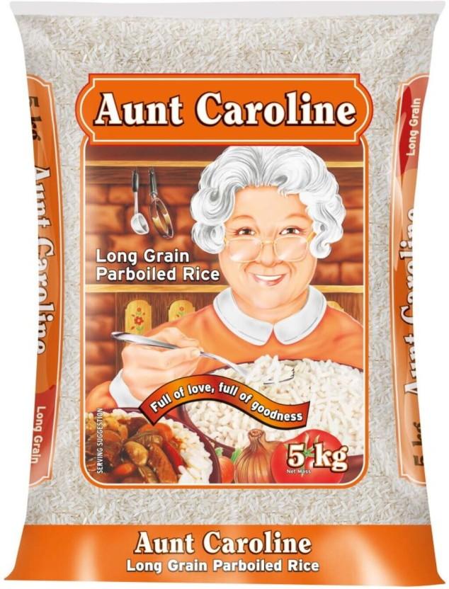 Aunt Caroline  Rice Boiled Rice (Long Grain, Parboiled) (5 kg)
