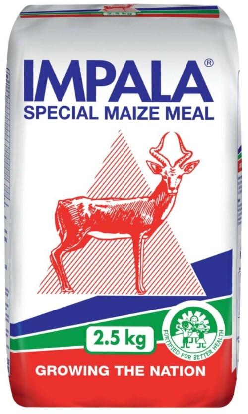 Impala Special Maize Meal Maize/Corn (2.5 kg, Pack of 8)