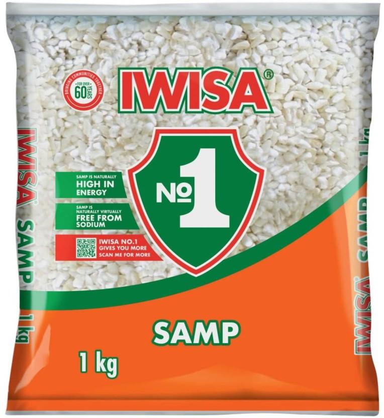 Iwisa No.1 Samp Maize/Corn (1 kg, Pack of 10)