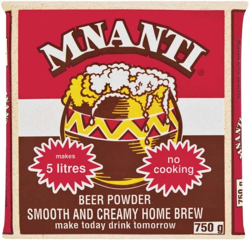 Mnanti Beer Powder Smooth and Creamy Home Brew Barley (750 g, Pack of 20)