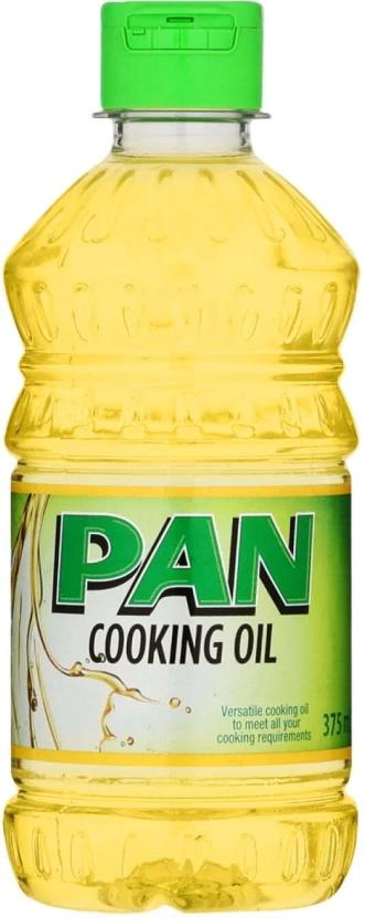 Pan Versatile Cooking Oil Plastic Bottle (375 ml)