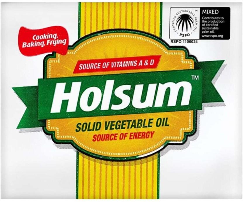Holsum Solid Vegetable Oil Carton (125 g)