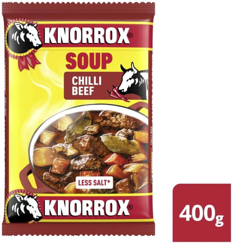 Knorrox Chilli Beef Flavoured Soup (400 g)