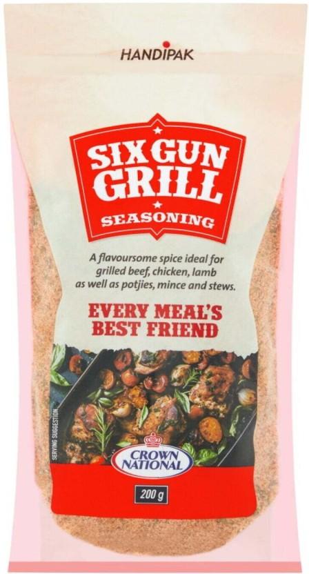 Six Gun Grill Gun Powder (1 x 200 g)
