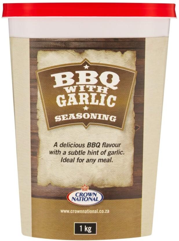 Crown Barbecue & Garlic Seasoning (1 x 1 kg)