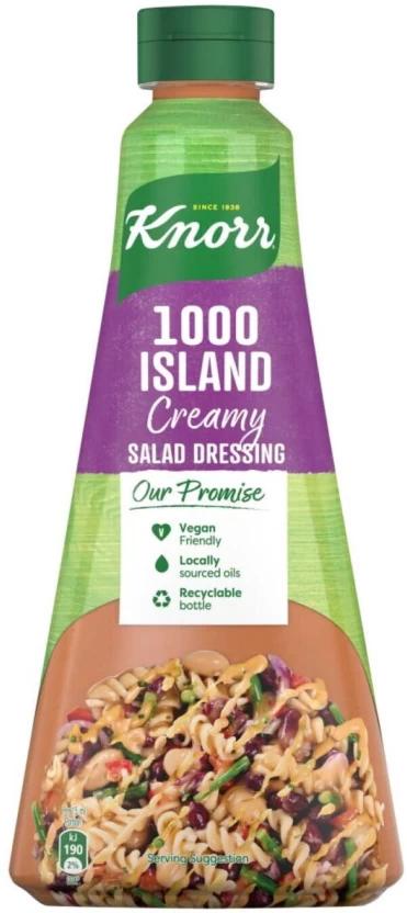 Knorr 1000 Island Creamy Salad Dressing Dressing (5 x 340 ml)