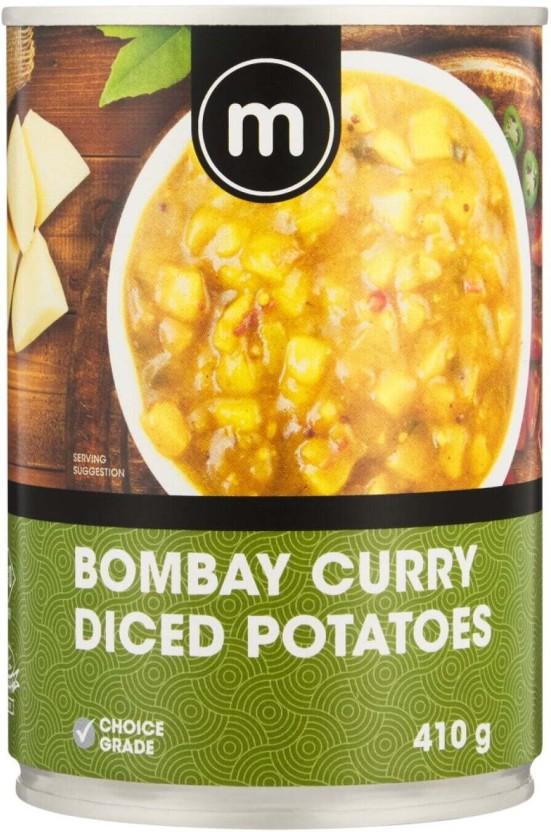 M Bombay Curry Diced Potatoes Vegetables (410 g)