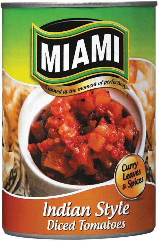 Miami Indian Style Diced Tomato Vegetables (410 g)