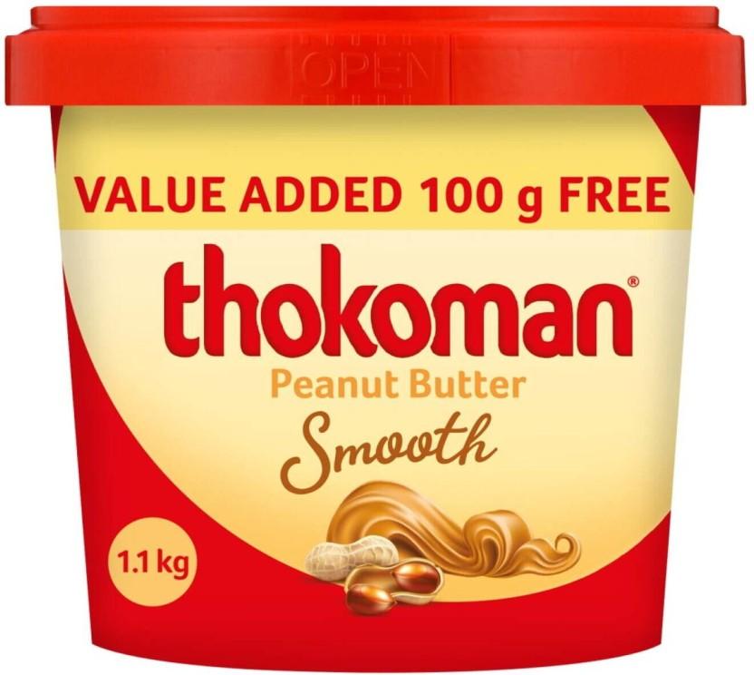 Thokoman Peanut Butter Smooth 1.1 kg