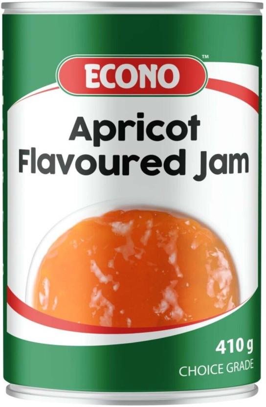 Econo Apricot Jam 410 g (Pack of 6)