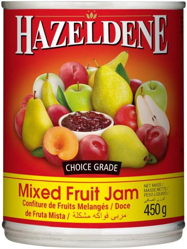 Hazeldene Jam Mixed Fruit 450 g (Pack of 12)