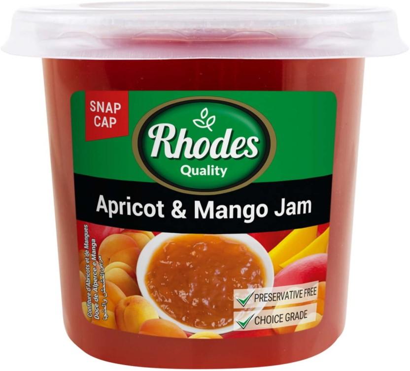 Rhodes Jam Apricot & Mango 600 g (Pack of 6)
