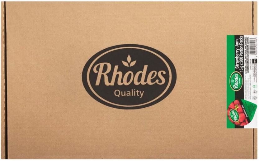 Rhodes Strawberry Jam Portions 15 g