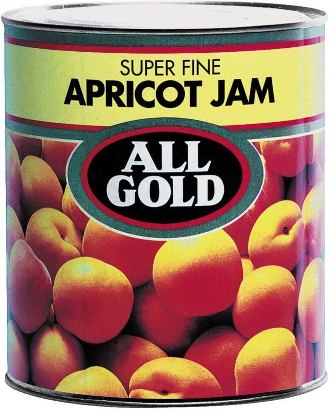 All Gold Super Fine Apricot Jam 3.75 kg (Pack of 6)