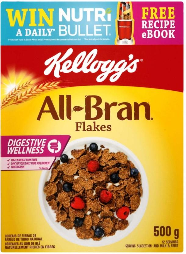Kellogg's All Bran Flakes Box (4 x 500 g)