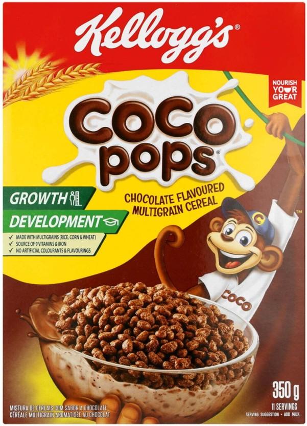 Kellogg's Coco Pops Chocolate Flavour Box (350 g)