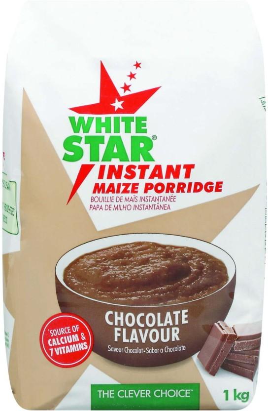 White Star Instant Maize Chocolate Flavour Box (1 kg)