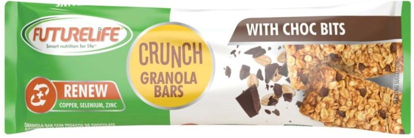 Futurelife Choc Bits Crunch Granola Bar Sachet (18 x 40 g)