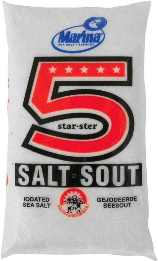 MARINA 5 Star Sout Iodized Salt (1 kg)