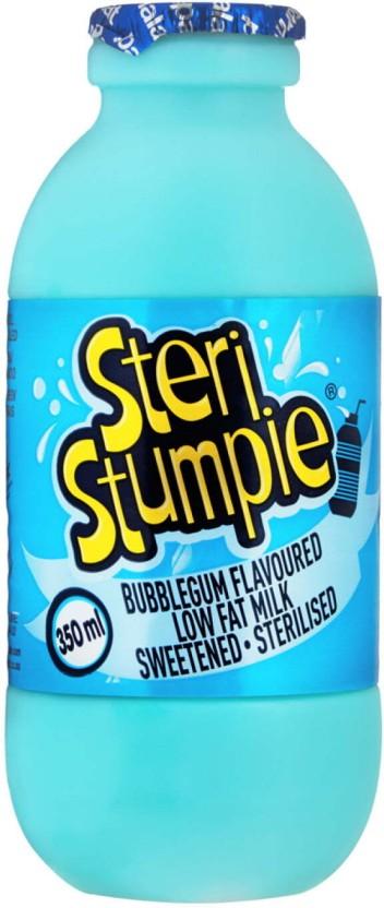 Steri Stumpie Flavoured Low Fat Milk, Bubblegum Flavour (350 ml)