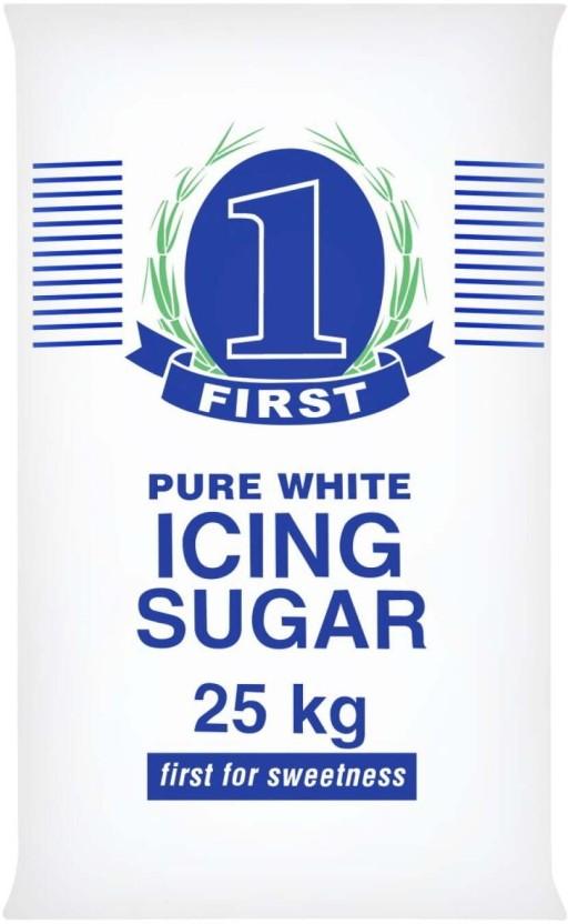 First Pure White Icing Sugar Crystals (25 kg)