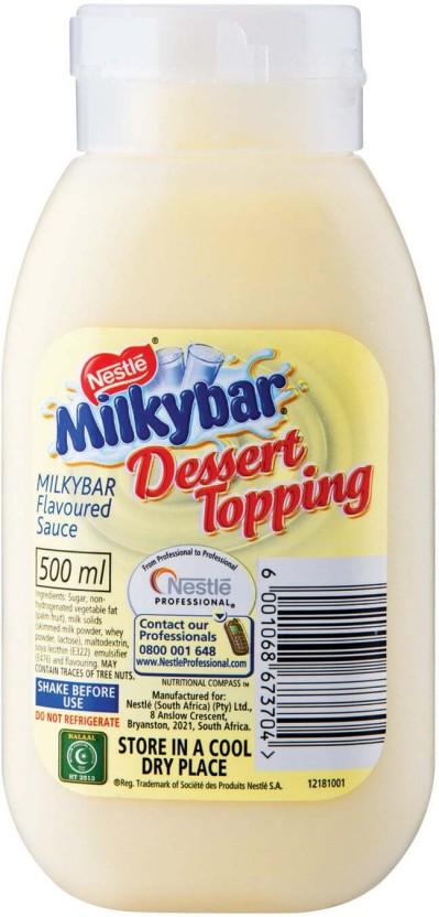 Nestle Milky Bar Dessert Topping (500 ml, Pack of 12)