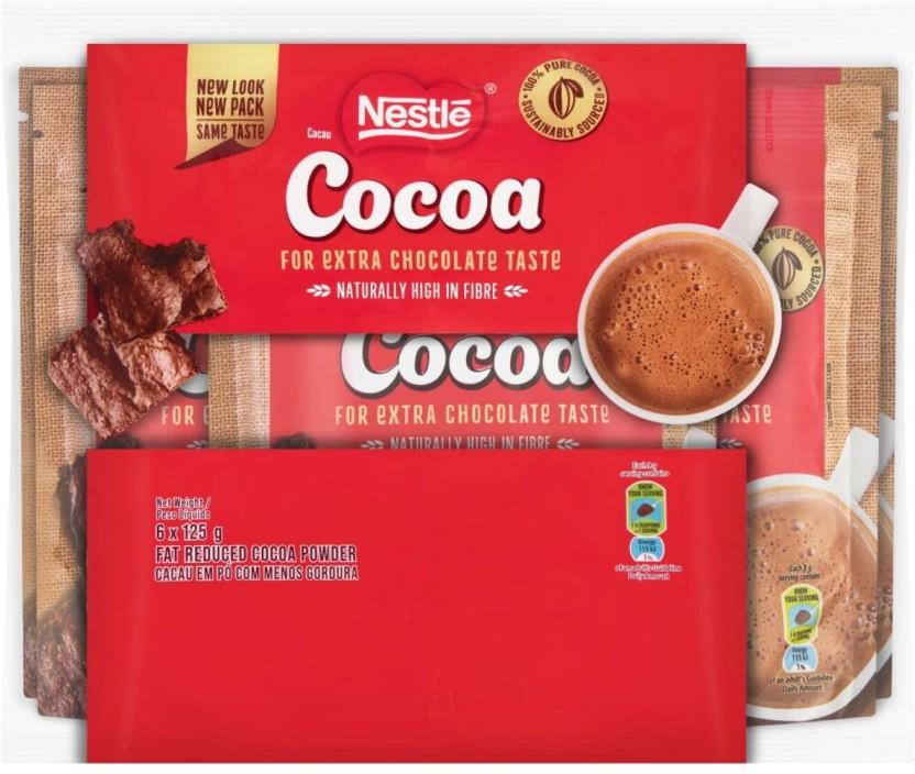 Nestle Fat Reduced Cocoa Powder (6 x 125 g)