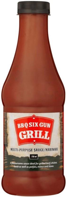 Six Gun Grill Multi Purpose Sauce Sauce (750 ml)