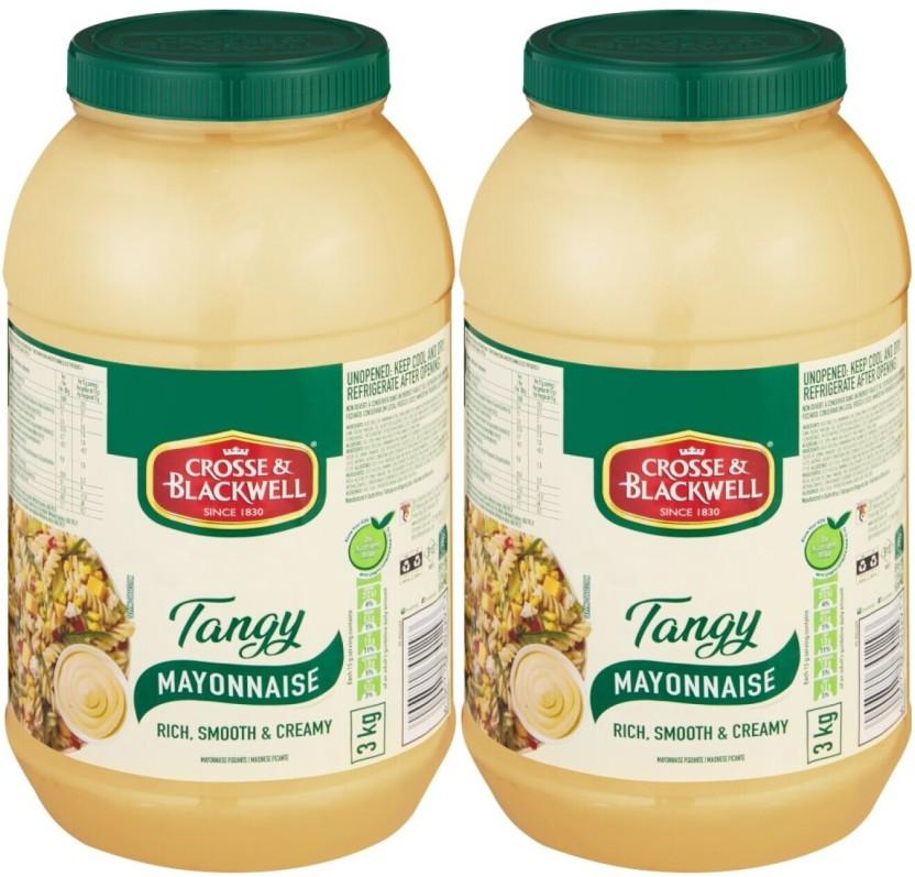 Crosse & Blackwell Tangy Mayonnaise Rich, Smooth, and Creamy Sauce (2 x 3 kg)