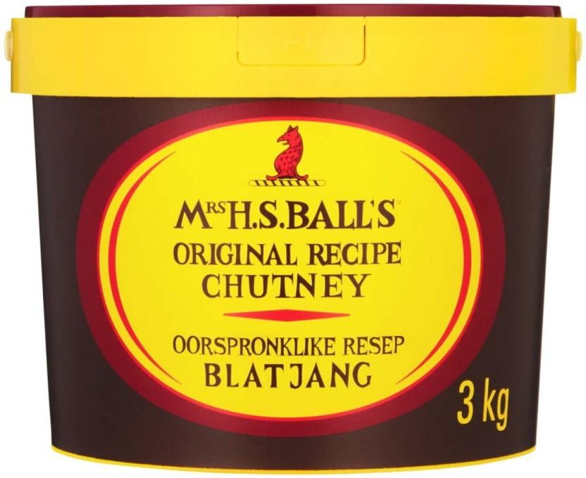 MRS BALL'S Oorspronklike Respe Blatjang Dip (4 x 3 kg)