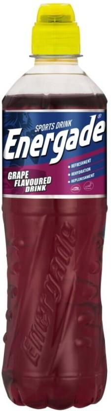 Energade Grape Flavoured Sports Drink (Grape Flavoured, 6 x 500 ml)