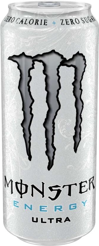 Monster Ultra Energy Drink Energy Drink (Light Refreshing Citrus Flavoured, 4 x 500 ml)