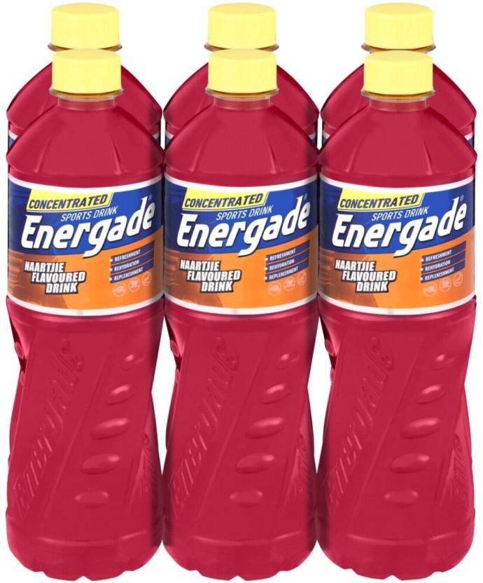 Energade Concentrated Naartjie Flavoured Sports Drink (Naartjie Flavoured, 6 x 750 ml)