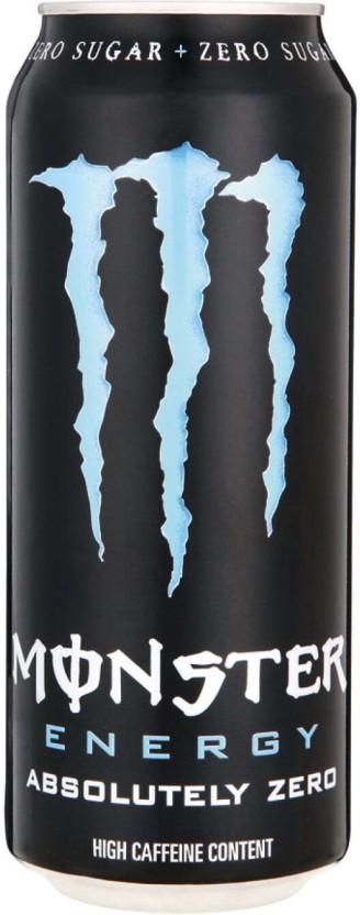 Monster Absolutely Zero Energy Drink (Citrus Flavoured, 500 ml)