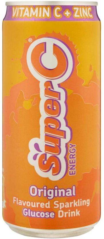 Super C Sparkling Glucose Energy Drink (Original Flavoured, 300 ml)