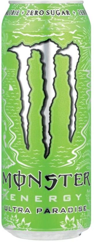 Monster Ultra Paradise Energy Drink (Kiwi Lime & Cucumber Flavoured, 500 ml)