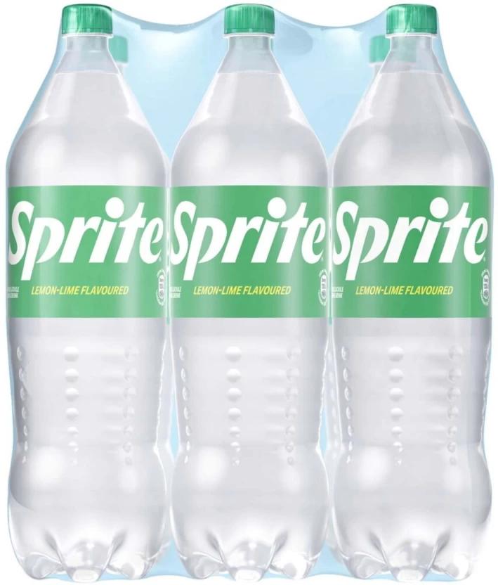 Sprite Lemon Lime Flavour Sparkling Drink (6 x 2 L)