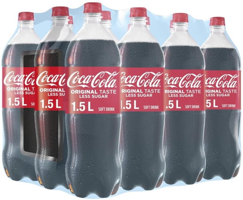 Coca-Cola Original Taste - Less Sugar (12 x 1.5 L)