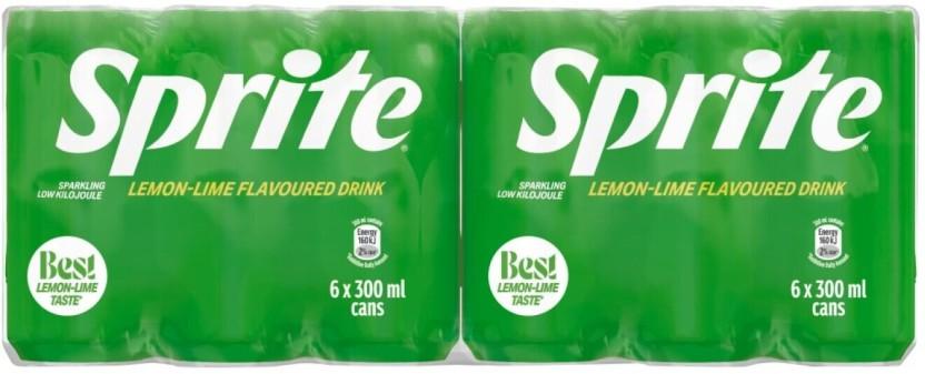 Sprite Lemon Lime Flavour Sparkling Drink (24 x 300 ml)