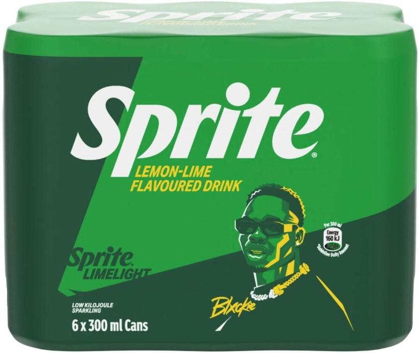 Sprite Lemon Lime Flavour Sparkling Drink (6 x 300 ml)